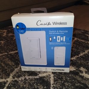 New Lutron Caséta Wireless Switch and Remote